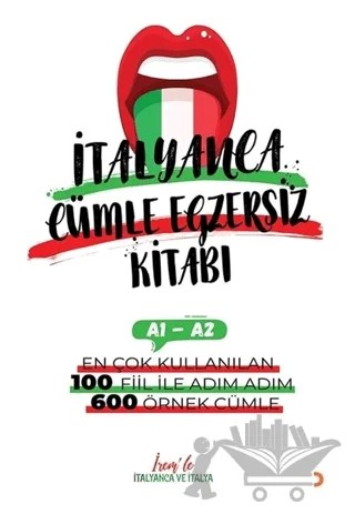 İtalyanca Cümle Egzersiz Kitabı A1-A2 – İrem Odunkesen – Cinius Yayınları kitap kapağı