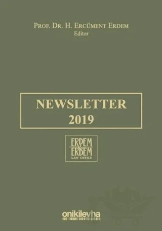 Newsletter 2019 – H. Ercüment Erdem – On İki Levha Yayınları kitap kapağı