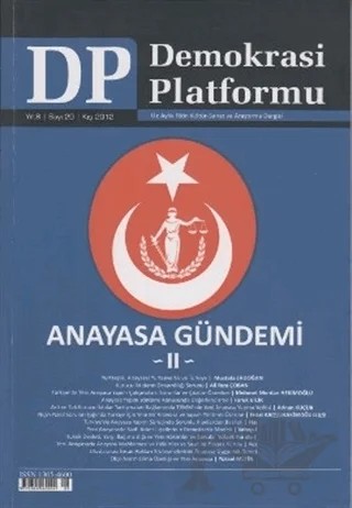 Anayasa Gündemi 2 - Demokrasi Platformu Sayı: 29 – Orion Kitabevi kitap kapağı