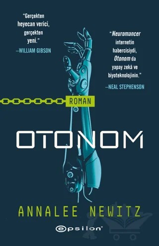 Otonom – Annalee Newitz – Epsilon Yayınevi kitap kapağı