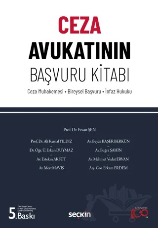 Ceza Avukatının Başvuru Kitabı – Kolektif – Seçkin Yayıncılık kitap kapağı
