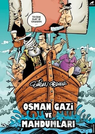 Osman Gazi ve Mahdumları – Emirhan Perker – Kara Karga Yayınları kitap kapağı
