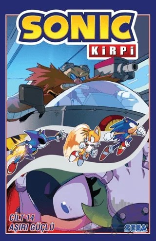 Kirpi Sonic Cilt 14: Aşırı Güçlü – Evan Stanley – Presstij Kitap kitap kapağı
