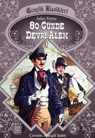 80 Günde Devri Alem – Jules Verne – Kirpi Yayıncılık kitap kapağı