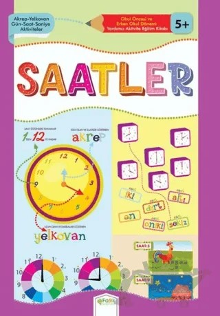 Saatler – Kolektif – Fark Yayınları kitap kapağı