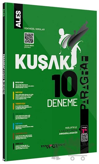 ALES Paragraf Kuşak 10 Deneme Tamamı Video Çözümlü – Kolektif – Marka Yayınları kitap kapağı