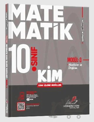 10. Sınıf Virtüöz Matematik Konu İşleme Modülü 3 – Kolektif – Kondisyon Yayınları kitap kapağı