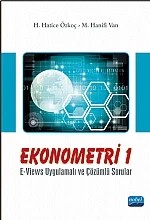 Ekonometri I / E-Views Uygulamalı ve Çözümlü Sorular – H. Hatice ÖZKOÇ, M. Hanifi VAN – Nobel Akademik Yayıncılık kitap kapağı