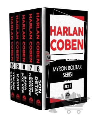 Harlan Coben - Myron Bolitar Serisi Set -2 (5 Kitap Takım) – Harlan Coben – Martı Yayınları kitap kapağı