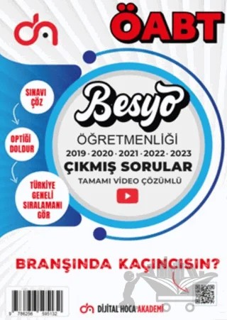 ÖABT Besyo Son Beş Yıl Çıkmış Sorular Tamamı Video Çözümlü – Kolektif – Dijital Hoca kitap kapağı