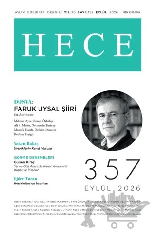Hece Aylık Edebiyat Dergisi Sayı: 357 Eylül 2026 – Hece Dergisi kitap kapağı