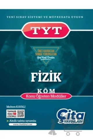 TYT Fizik Konu Öğreten Modüller – Kolektif – Çita Yayınları kitap kapağı