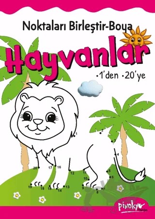 Noktaları Birleştir-Boya Hayvanlar-1’den 20’ye – Buçe Dayı – Pinokyo Yayınları kitap kapağı
