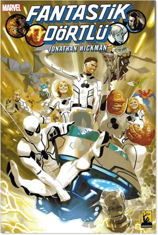 Fantastik Dörtlü Cilt - 2 – Jonathan Hickman – Arka Bahçe Yayıncılık kitap kapağı