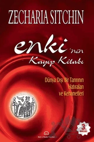Enki’nin Kayıp Kitabı – Zecharia Sitchin – Ruh ve Madde Yayınları kitap kapağı