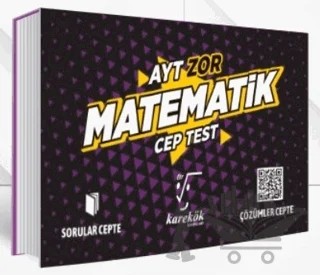 AYT Cep Test Matematik (Zor) – Kolektif – Karekök Yayıncılık kitap kapağı