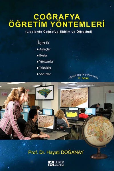 Coğrafya Öğretim Yöntemleri – Hayati Doğanay – Pegem Akademi Yayıncılık kitap kapağı