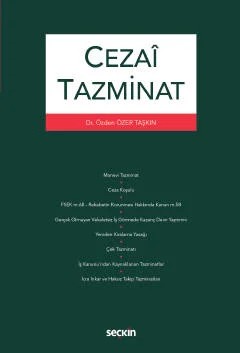Cezaî Tazminat – Özden Özer Taşkın – Seçkin Yayıncılık kitap kapağı
