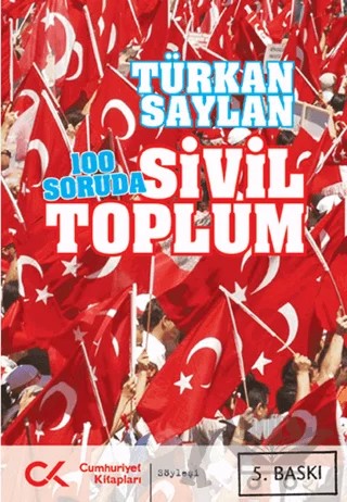 100 Soruda Sivil Toplum – Türkan Saylan – Cumhuriyet Kitapları kitap kapağı