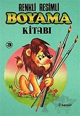 Renkli Resimli Boyama Kitabı 3 – Kolektif – İnkılap Kitabevi kitap kapağı
