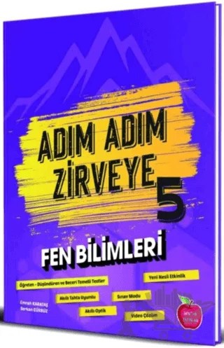 5. Sınıf Adım Adım Zirveye Fen Bilimleri Soru Bankası – Kolektif – Newton Yayınları kitap kapağı