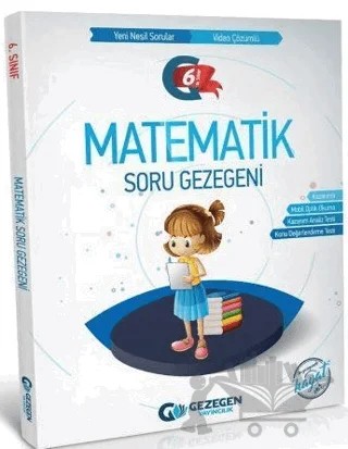 6. Sınıf Matematik Soru Gezegeni – Pınar Atik – Gezegen Yayıncılık kitap kapağı