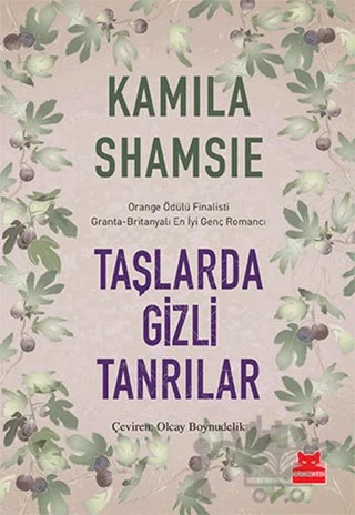 Taşlarda Gizli Tanrılar – Kamila Shamsie – Kırmızı Kedi Yayınevi kitap kapağı