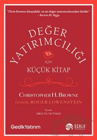 Değer Yatırımcılığı İçin Küçük Kitap – Christopher H. Browne – Scala Yayıncılık kitap kapağı