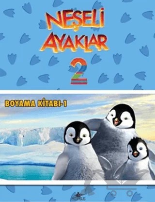 Neşeli Ayaklar 2: Boyama Kitabı - 1 – Kolektif – Pegasus Çocuk Yayınları kitap kapağı