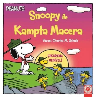 Snoopy ile Kampta Macera (Çıkartma Hediyeli) – Charles M. Schuldz – Artemis Yayınları kitap kapağı