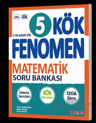 5 KÖK Matematik Soru Bankası – Kolektif – Fenomen Yayınları kitap kapağı
