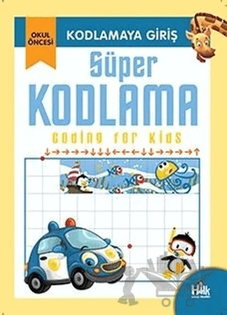 Kodlamaya Giriş - Süper Kodlama – Kolektif – Halk Kitabevi kitap kapağı