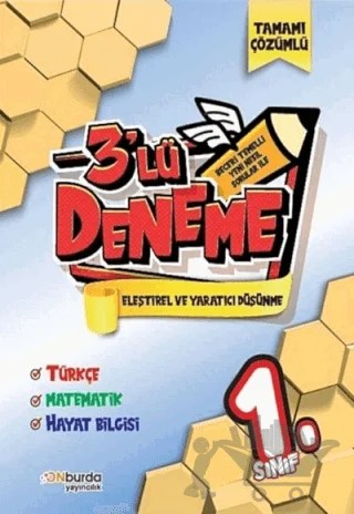 1. Sınıf Beceri Temelli Yeni Nesil Deneme – Kolektif – ONburda Yayınları kitap kapağı