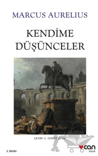 Kendime Düşünceler – Marcus Aurelius – Can Yayınları kitap kapağı
