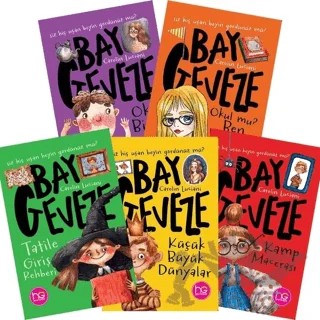 Bay Geveze Kitap Seti (5 Kitap Takım) – Carolin Luciani – Mor Kelebek kitap kapağı