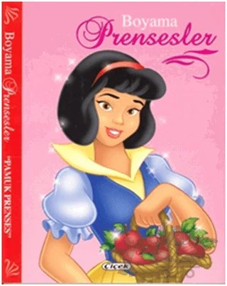 Prensesler Boyama - Pamuk Prenses – Kolektif – Çiçek Yayıncılık kitap kapağı