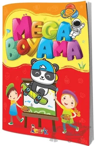 Mega Boyama – Kolektif – Bıcırık Yayınları kitap kapağı