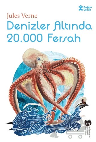 Klasikleri Okuyorum Denizler Altında 20.000 Fersah – Jules Verne – Doğan Çocuk kitap kapağı