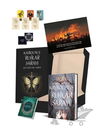 Kaybolmuş Ruhlar Sarayı 2 - Senteria'nın Varisi (Özel Kutulu Set) – Dilara Keskin – Ephesus Yayınları kitap kapağı