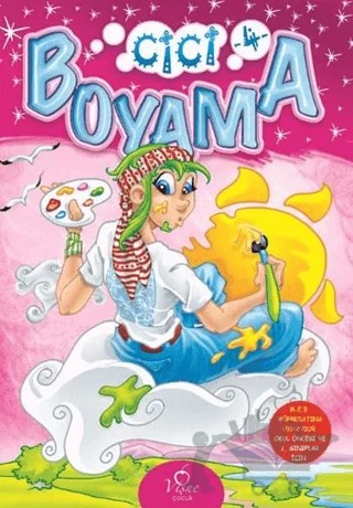 Cici Boyama - 4 – Kolektif – Vişne Çocuk kitap kapağı