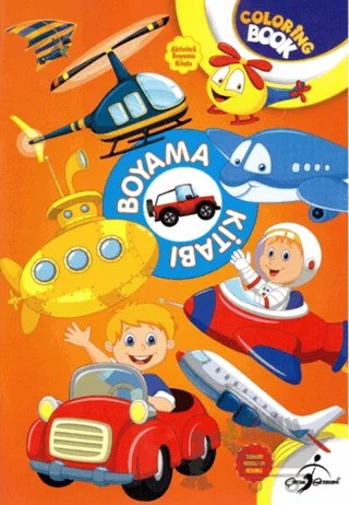 Boyama Kitabı - 5 – Kolektif – Çocuk Gezegeni kitap kapağı