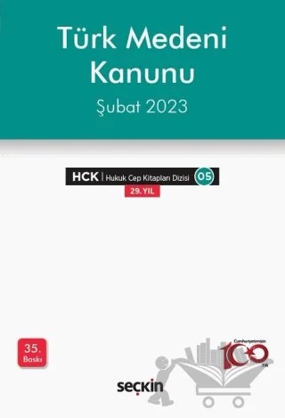 2023 Türk Medeni Kanunu Cep Kitabı – Kolektif – Seçkin Yayıncılık kitap kapağı