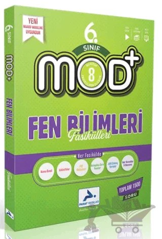 6. Sınıf Mod Fen Bilimleri Anlatım Fasikülleri – Kolektif – Paraf Yayınları kitap kapağı