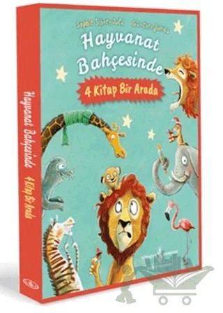 Hayvanat Bahçesinde - 4 Kitap Bir Arada – Sophie Schoenwald – İş Bankası Kültür Yayınları kitap kapağı