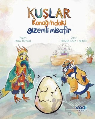 Kuşlar Konağı’ndaki Gizemli Misafir – Esra Tiryaki – Vadi Çocuk kitap kapağı