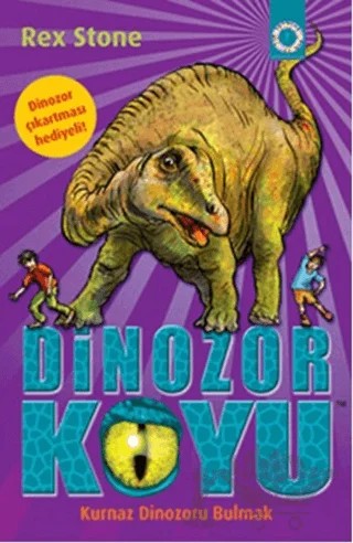 Dinozor Koyu 11 - Kurnaz Dinozoru Bulmak – Rex Stone – Artemis Yayınları kitap kapağı