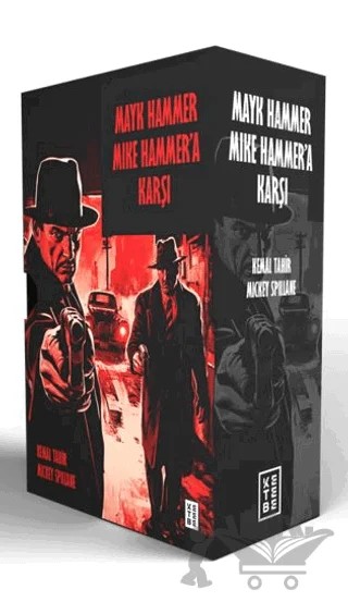Mayk Hammer Mike Hammer’a Karşı (2 Cilt Kutulu) – Kemal Tahir, Mickey Spillane – Ketebe Yayınları kitap kapağı
