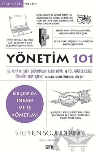 Yönetim 101 – Stephen Soundering – Say Yayınları kitap kapağı