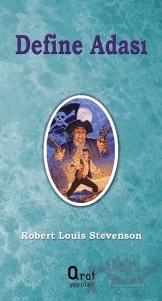 Define Adası – Robert Louıs Stevenson – Araf Yayınları kitap kapağı
