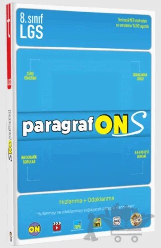 8. Sınıf LGS Paragrafons – Kolektif – Tonguç Akademi kitap kapağı